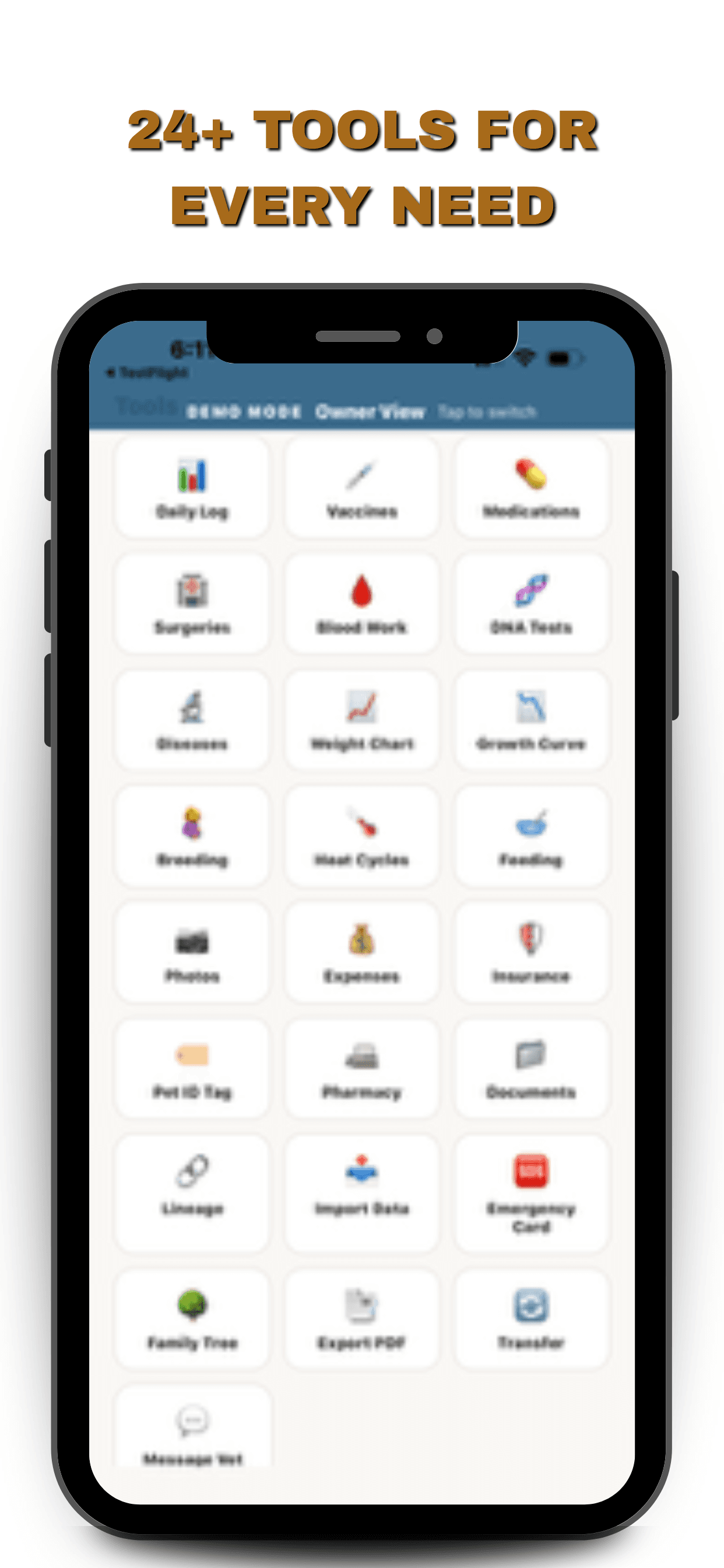 24+ tools for every need — tools grid